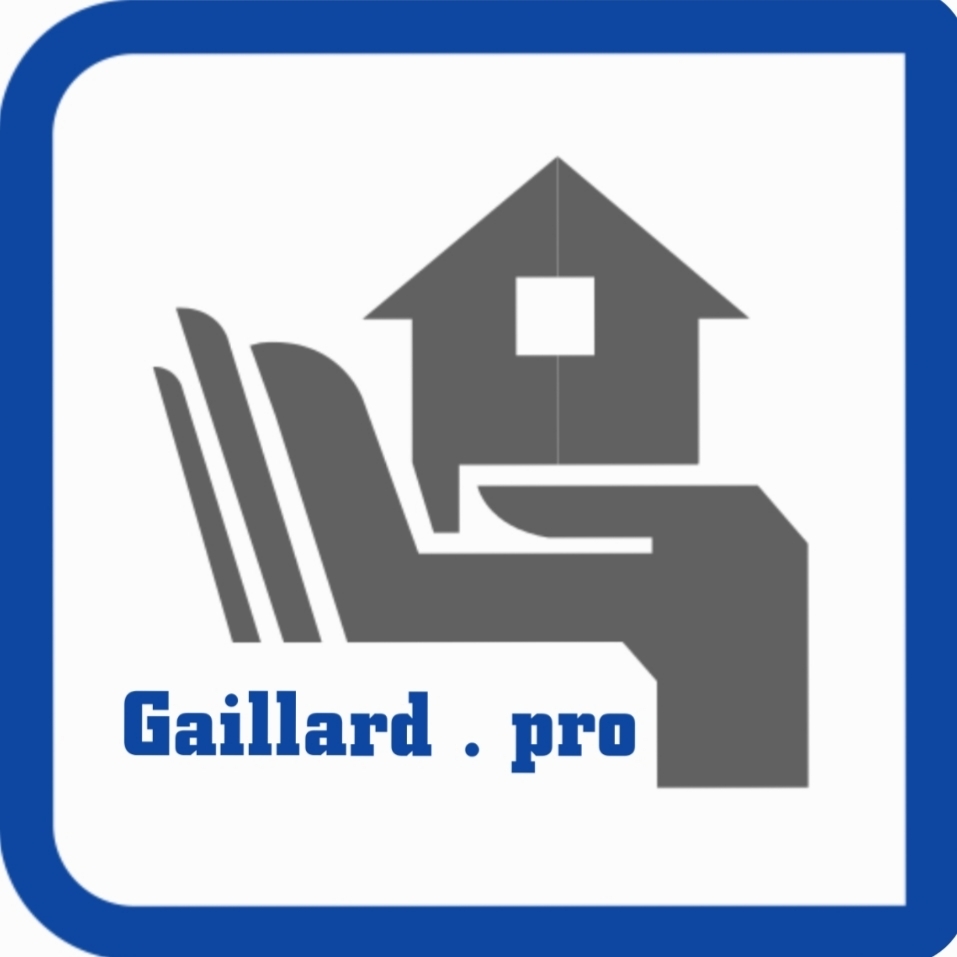 Logo de Gaillard.Pro, société de travaux en Fixation de Gouttières (aluminium)