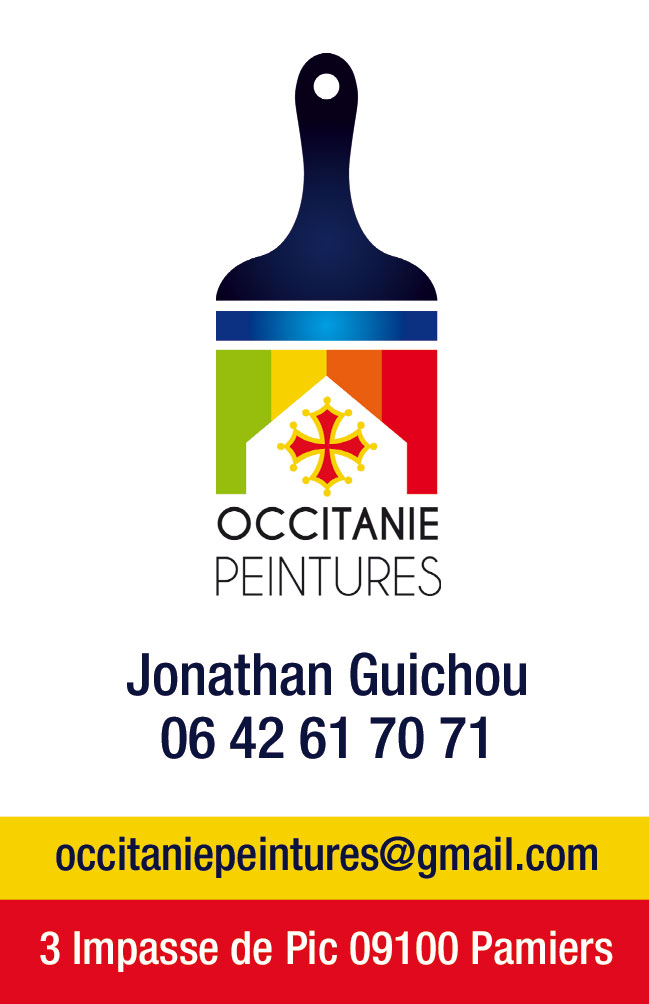 Logo de OCCITANIE PEINTURES, société de travaux en Peinture : mur, sol, plafond