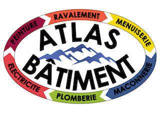 Logo de Atlas Batiment, société de travaux en Fourniture et pose de faux plafonds