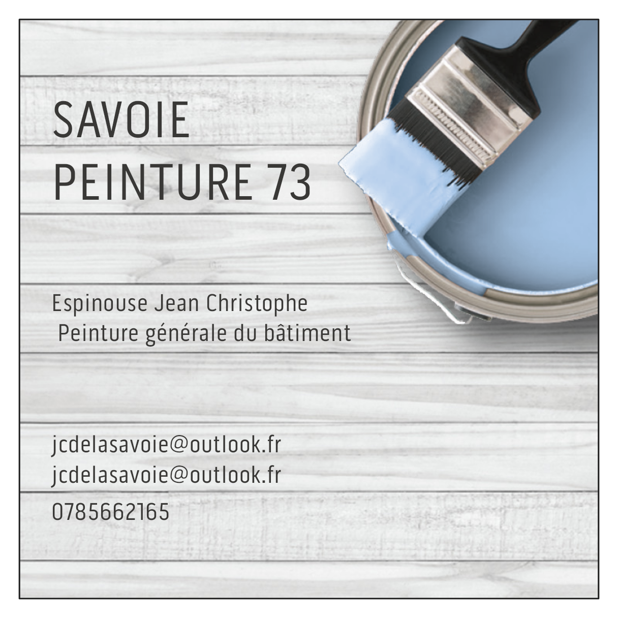 Logo de Savoie.Peinture.73, société de travaux en Peinture : mur, sol, plafond