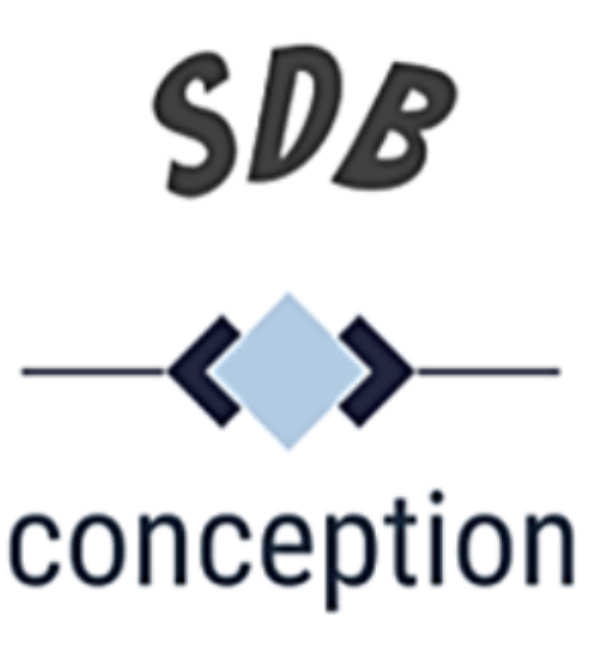 Logo de sdb conception Magogeat, société de travaux en Fourniture et pose de carrelage