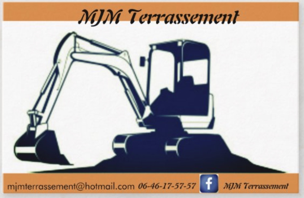 Logo de MJM Terrassement, société de travaux en Terrassement