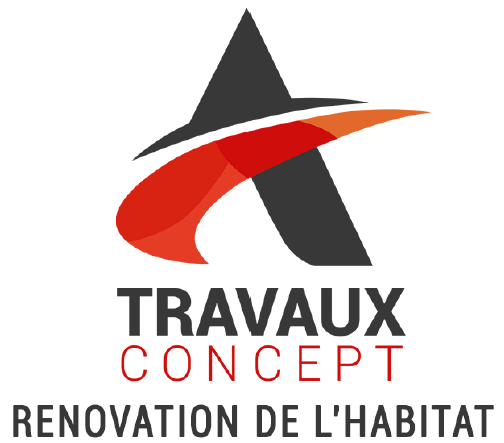 Logo de TRAVAUX CONCEPT, société de travaux en Construction, murs, cloisons, plafonds en plaques de plâtre