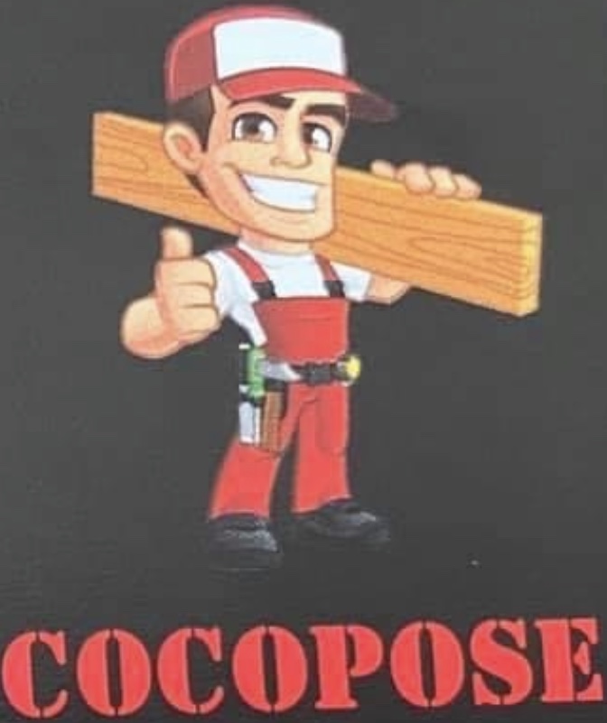 Logo de Cocopose, société de travaux en Création d'un escalier sur mesure (bois, métal, béton, verre)