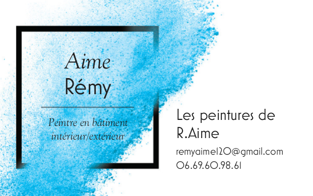 Logo de Les peintures de R. Aime, société de travaux en Peinture : mur, sol, plafond