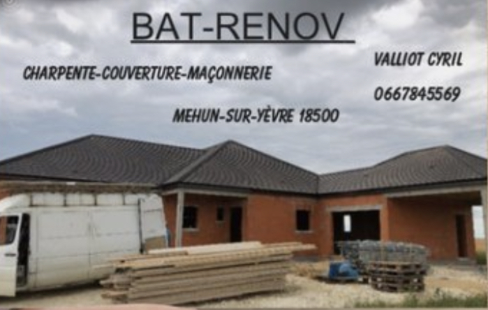 Logo de BAT-RENOV, société de travaux en Rénovation des charpentes