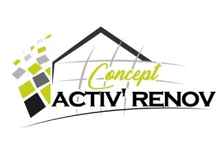 Logo de Concept Activ renov, société de travaux en Construction, murs, cloisons, plafonds en plaques de plâtre