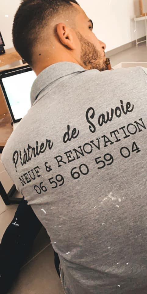 Logo de Plâtrier de Savoie, société de travaux en Construction, murs, cloisons, plafonds en plaques de plâtre