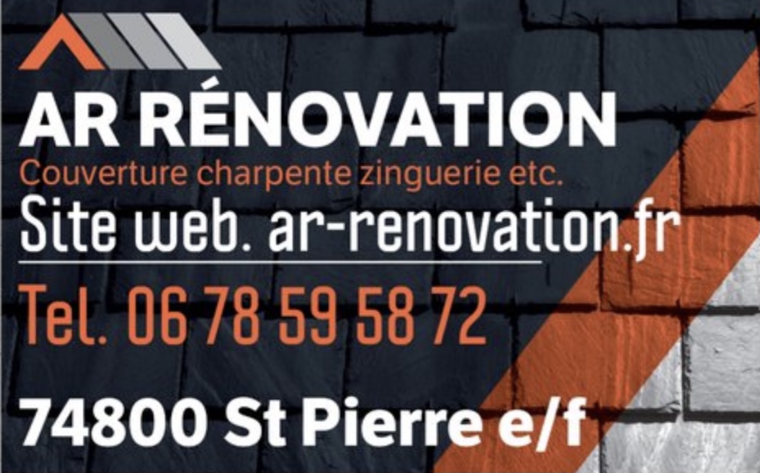 Logo de Ar rénovation, société de travaux en Rénovation ou changement de votre couverture de toit