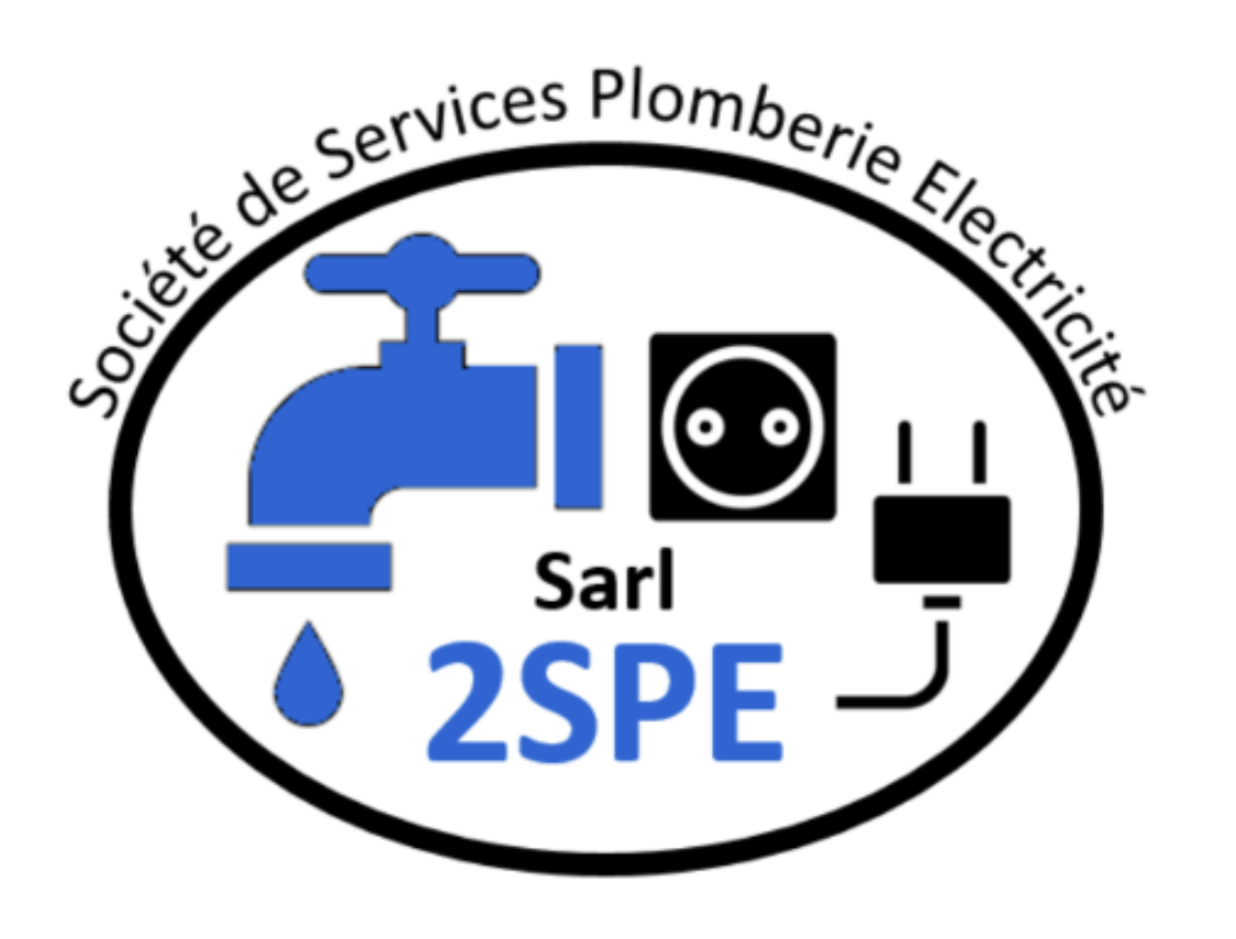 Logo de 2SPE : Société de Services Plomberie Électricité, société de travaux en Petits travaux en électricité (rajout de prises, de luminaires ...)