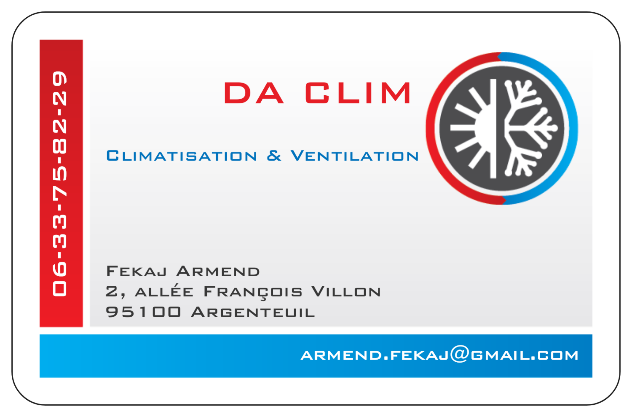 Logo de Da Clim, société de travaux en Travaux divers
