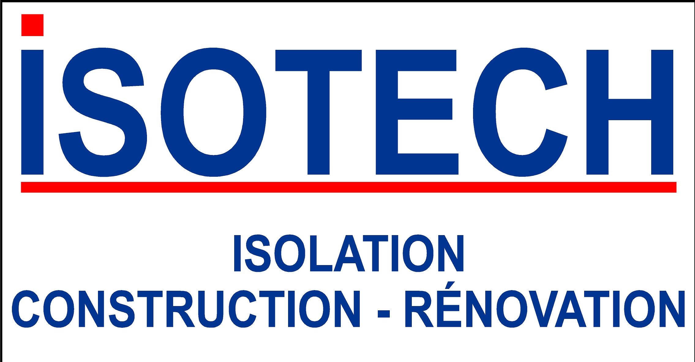 Logo de ISOTECH, société de travaux en Construction, murs, cloisons, plafonds en plaques de plâtre