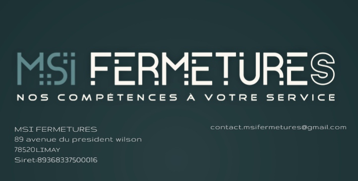 Logo de MSI FERMETRURES, société de travaux en Serrurier