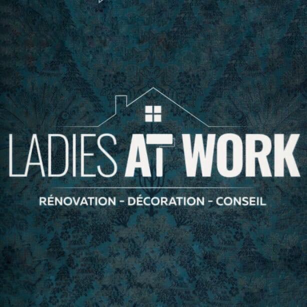 Logo de Ladies At Work, société de travaux en Peinture : mur, sol, plafond