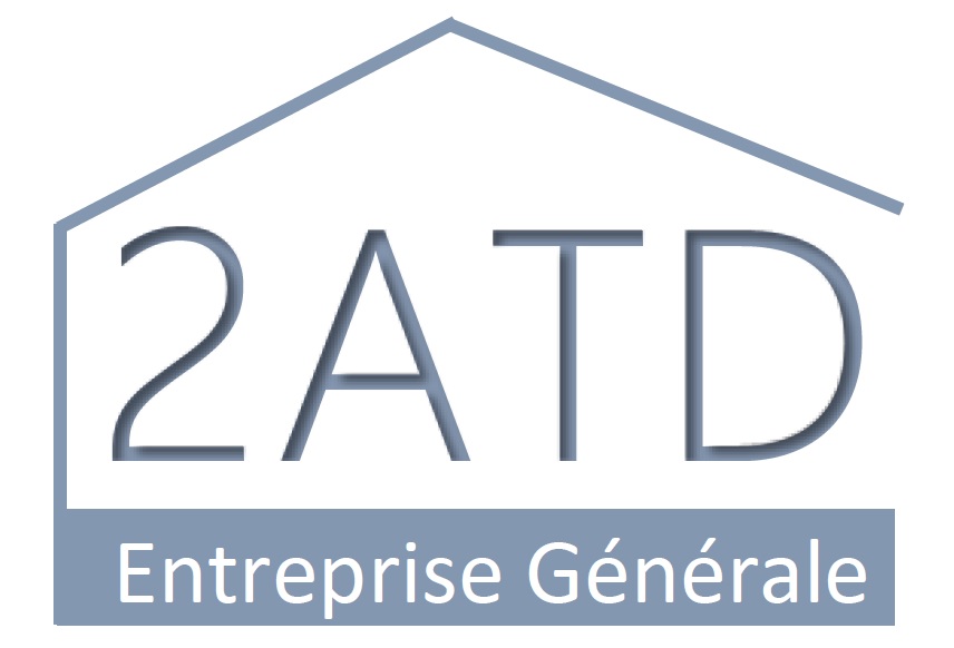 Logo de 2ATD, société de travaux en Construction, murs, cloisons, plafonds