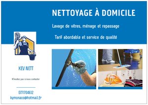 Logo de Kev nett, société de travaux en Nettoyage de copropriété