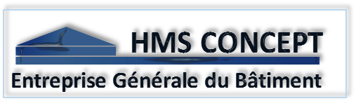 Logo de HMS CONCEPT, société de travaux en Construction, murs, cloisons, plafonds