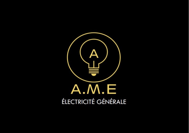 Logo de A.M.E ELECTRICITE, société de travaux en Petits travaux en électricité (rajout de prises, de luminaires ...)