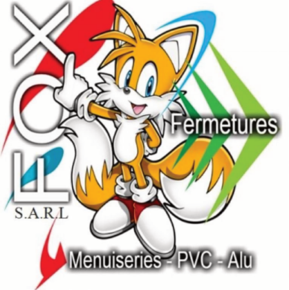 Logo de fermetures fox sarl, société de travaux en Fourniture et remplacement de porte ou fenêtre en PVC