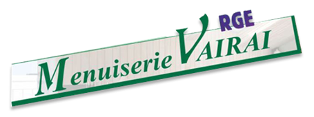Logo de Menuiserie vairai, société de travaux en Fourniture et remplacement de porte ou fenêtre en PVC