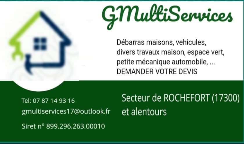 Logo de GMULTISERVISES, société de travaux en Nettoyage de copropriété