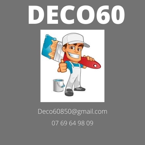Logo de deco60, société de travaux en Peinture : mur, sol, plafond