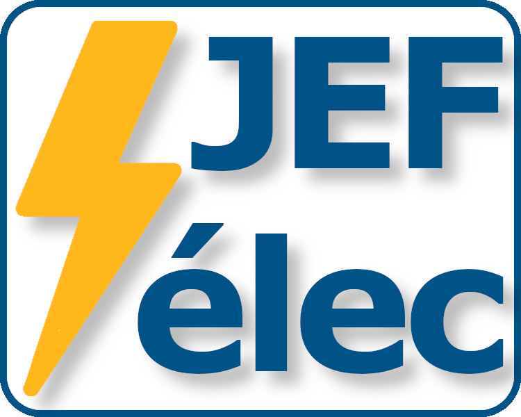 Logo de JEF ELEC, société de travaux en Petits travaux en électricité (rajout de prises, de luminaires ...)