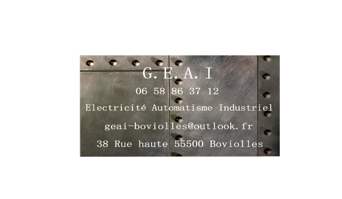 Logo de G.E.A.I, société de travaux en Installation électrique : rénovation complète ou partielle