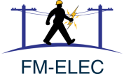Logo de FM-ELEC, société de travaux en Dépannage électrique