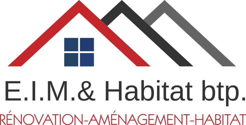 Logo de E.I.M. & Habitat btp, société de travaux en Peinture : mur, sol, plafond