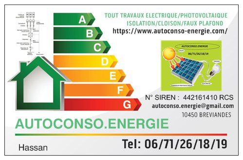 Logo de Aouzal hassan, société de travaux en Petits travaux en électricité (rajout de prises, de luminaires ...)