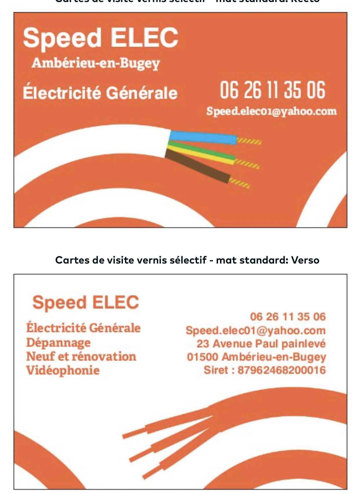 Logo de Speed Elec, société de travaux en Dépannage électrique