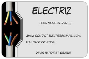 Logo de Electriz, société de travaux en Petits travaux en électricité (rajout de prises, de luminaires ...)