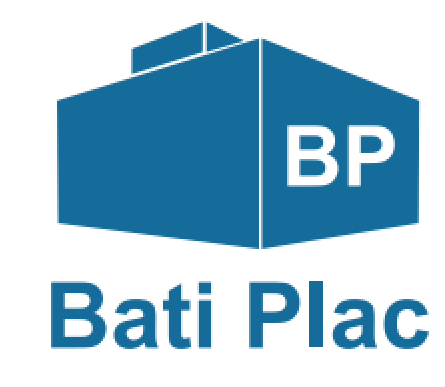 Logo de BATI PLAC, société de travaux en Construction, murs, cloisons, plafonds en plaques de plâtre