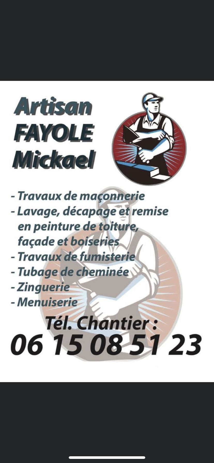 Logo de Mr Fayole, société de travaux en Ramonage