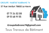 Logo de groupehabitatkabrane74, société de travaux en Nettoyage mur et façade