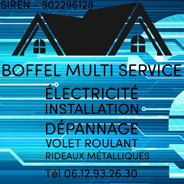 Logo de Boffel multi-services, société de travaux en Dépannage de Volets roulant