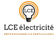 Logo de LCE Électricité 38, société de travaux en Petits travaux en électricité (rajout de prises, de luminaires ...)