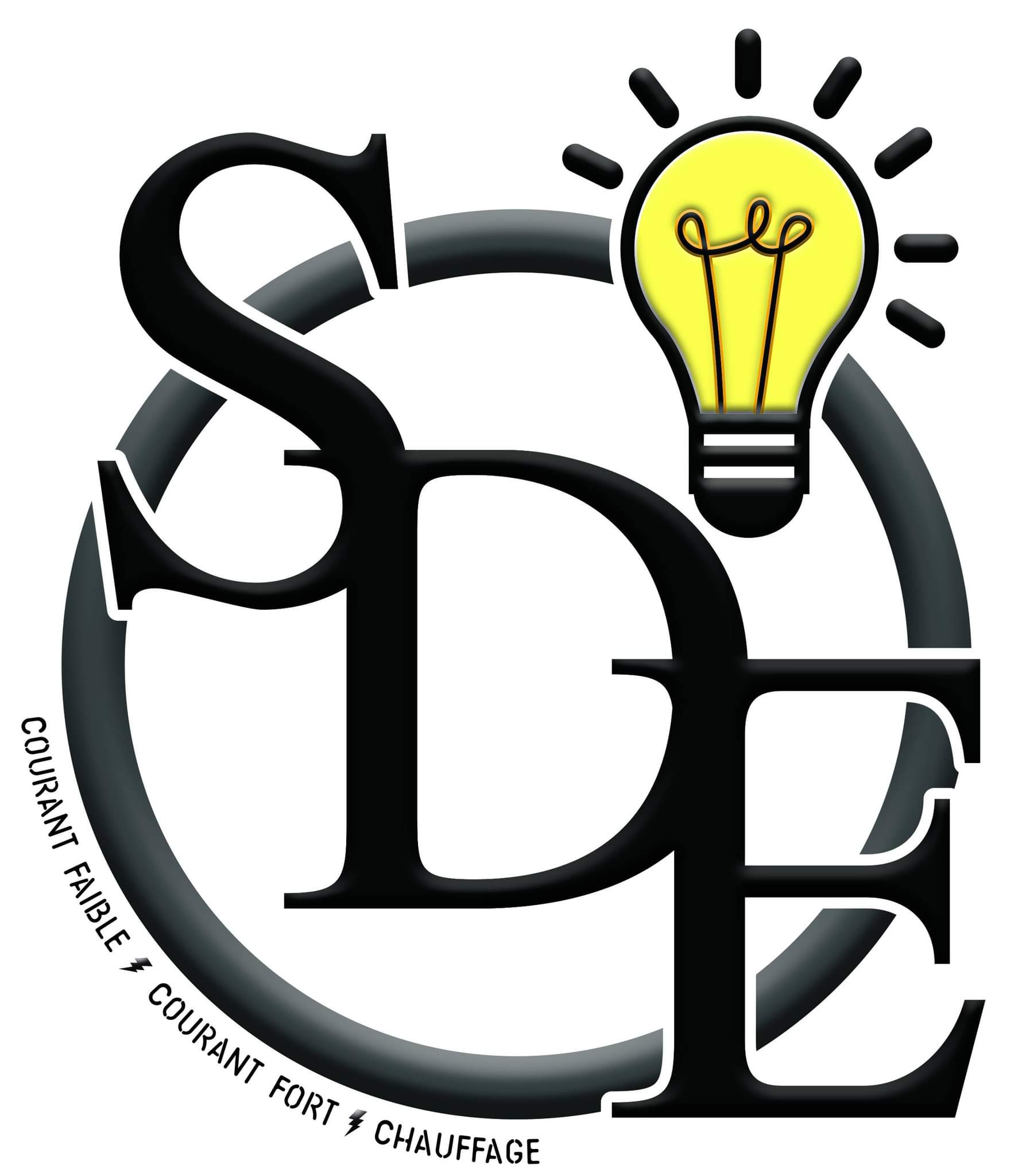 Logo de SDE, société de travaux en Petits travaux en électricité (rajout de prises, de luminaires ...)