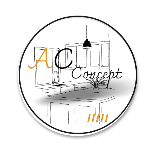 Logo de AC concept, société de travaux en Création complète de salle de bains