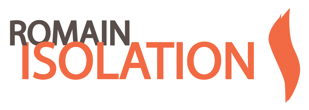 Logo de Romain Isolation, société de travaux en Construction, murs, cloisons, plafonds en plaques de plâtre