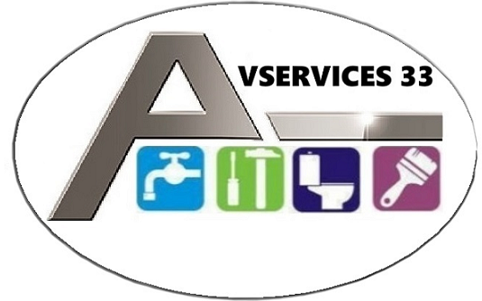 Logo de AVSERVICES 33, société de travaux en Peinture : mur, sol, plafond