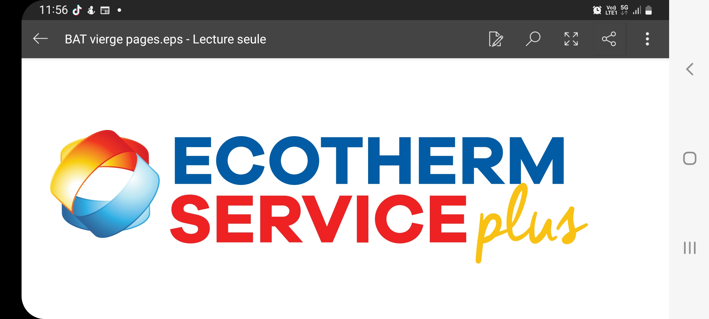 Logo de ECOTHERM SERVICES PLUS, société de travaux en Travaux divers