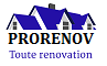 Logo de PRORENOV, société de travaux en Peinture : mur, sol, plafond