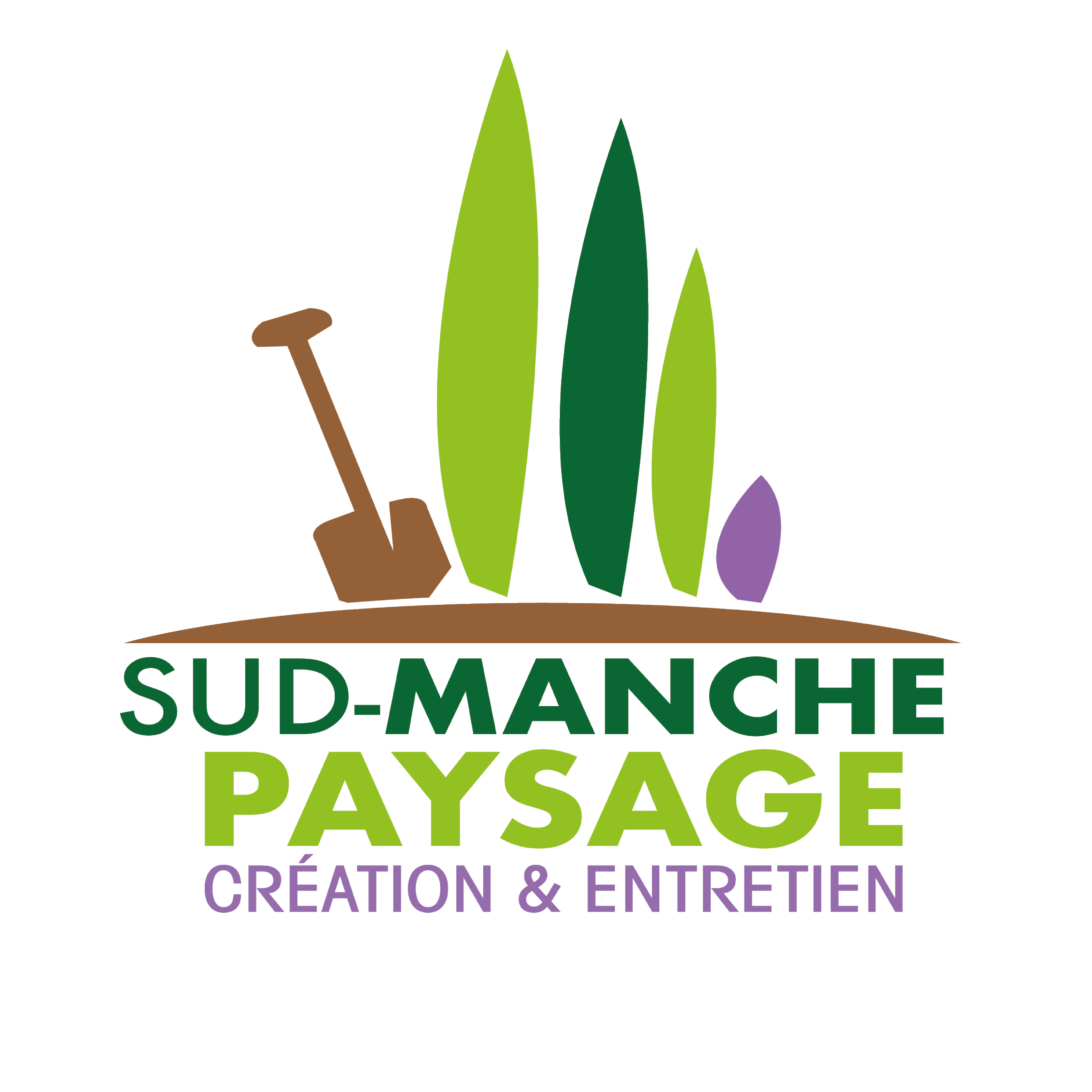Logo de Sud-Manche Paysage, société de travaux en Création de jardins, pelouses et de parcs