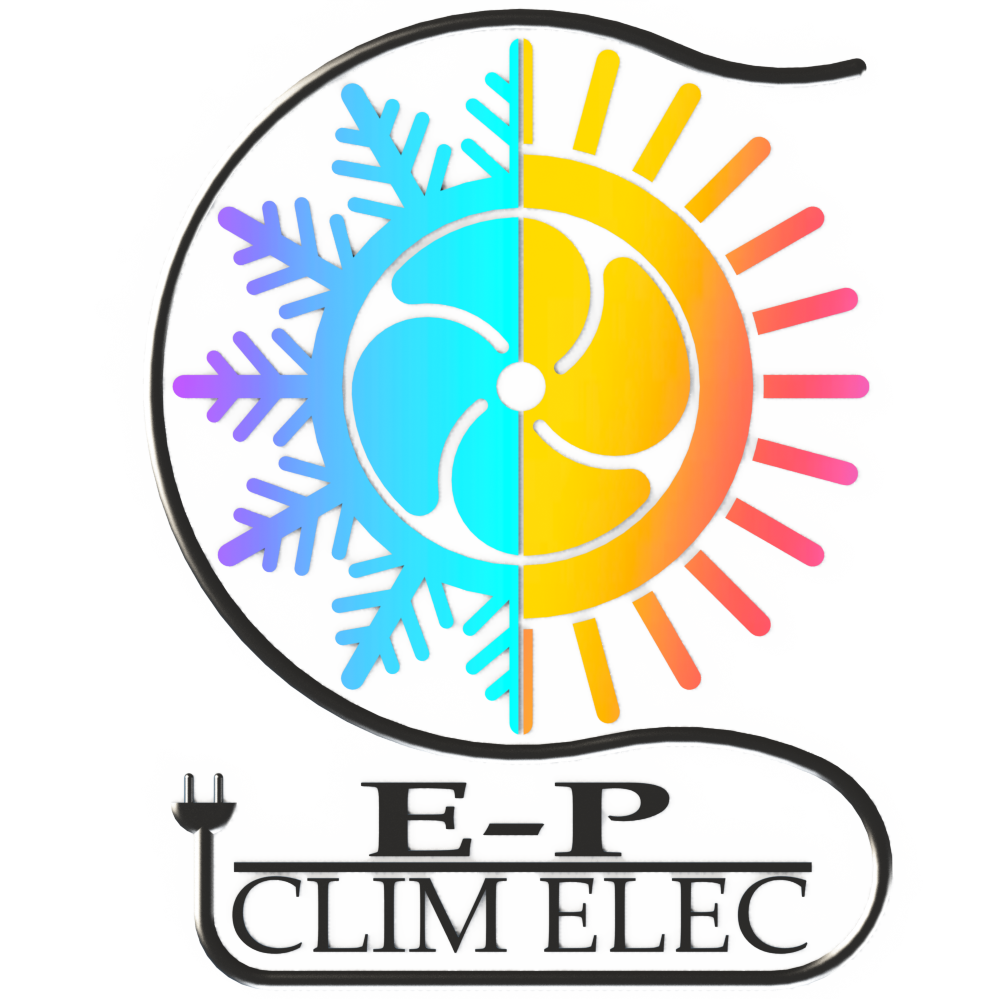 Logo de E-P climelec, société de travaux en Fourniture et pose d'une climatisation réversible / chauffage