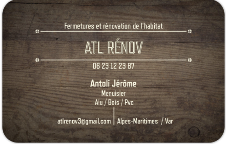 Logo de Antoli Jerome, société de travaux en Fourniture et remplacement de porte ou fenêtre en aluminium