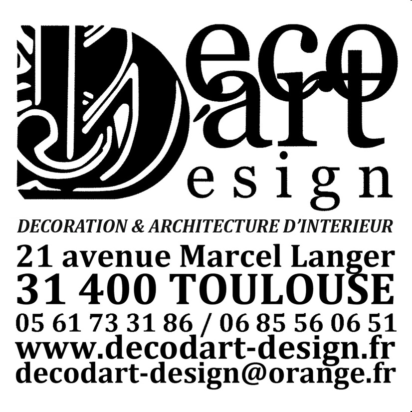 Logo de DECOD'ART DESIGN, société de travaux en Architecture d'intérieur