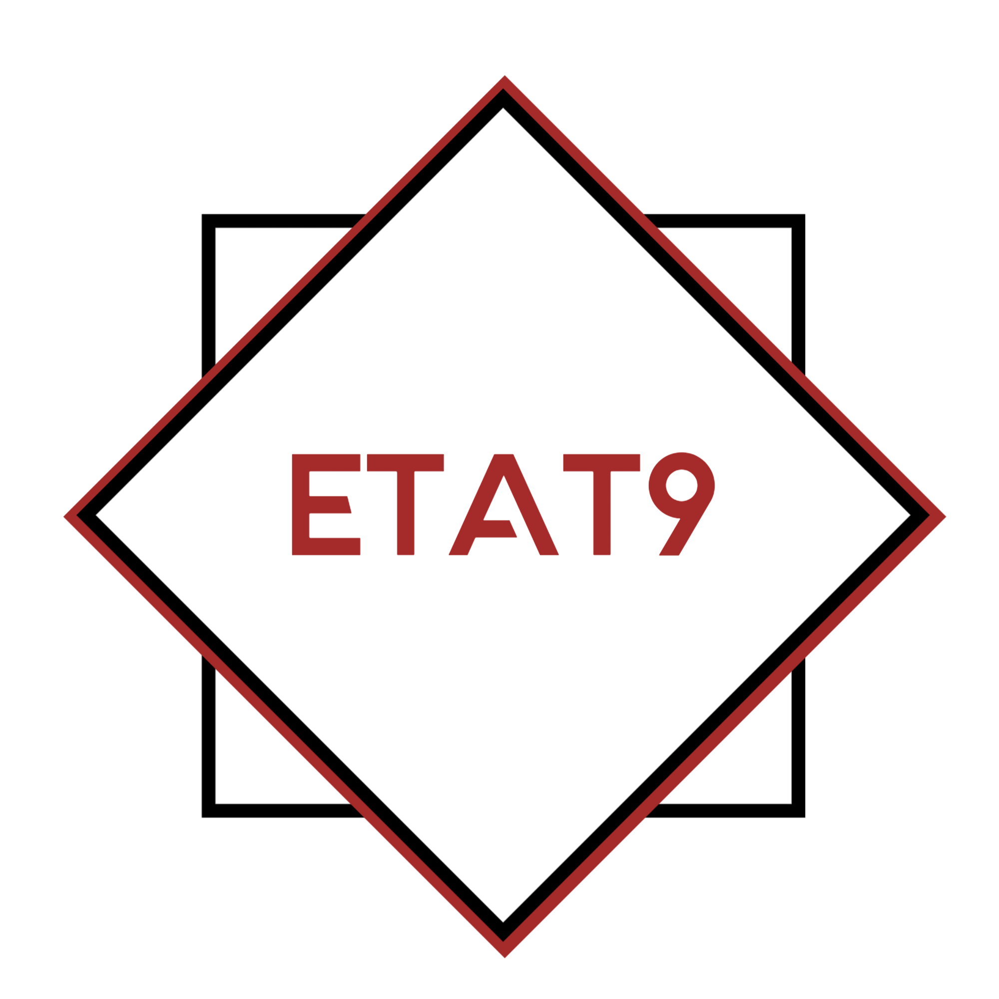 Logo de ETAT 9, société de travaux en Construction, murs, cloisons, plafonds