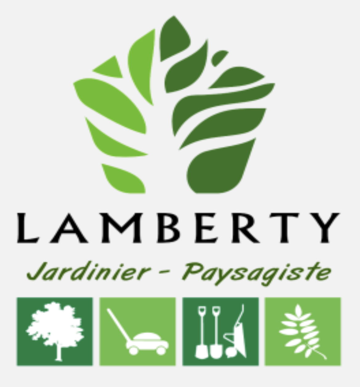 Logo de LAMBERTY PIERRE, société de travaux en Création de jardins, pelouses et de parcs